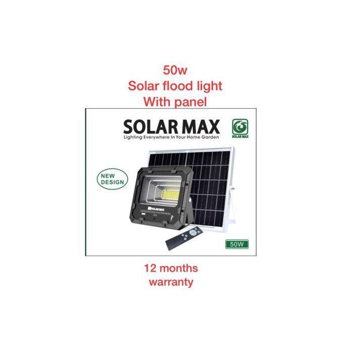 1 - 2023-08-16T182633.391 Solarmax LED SOLAR FLOODLIGHT 50w - Image 1