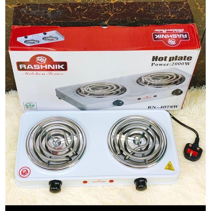 1 - 2023-09-12T194912.306 Rashnik Double Coil Hot Plate 2000Watts - Image 1