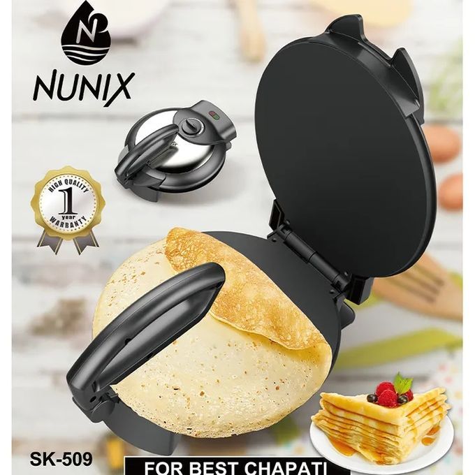 1 - 2023-09-18T133735.468 Nunix Modern Electric Roti/Chapati Maker/Pancake Maker - Image 1