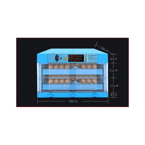 1 - 2024-02-17T061912.401 128 Egg Incubator AutomaticEgg HatcherUse AC,Solar OrBattery - Image 1