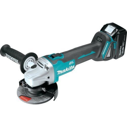 1 - 2024-05-30T080625.188 Makita Cordless Grinder, Two Batteries And One Charger+ Cutting Disk - Image 1