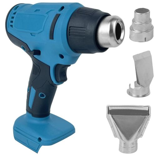 1 - 2024-11-02T183535.699 Cordless Handheld Hot Air Gun 2500W Electric Air Heater W/ 3 Nozzles Electric Heat Gun For 18V Lithium Battery Power Tool - Image 1