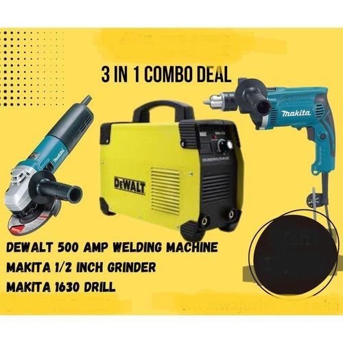 1 - 2025-05-12T120325.054 Dewalt 500 Amp Welding Machine,makita 1/2 Inch Grinder And Makita 1630 Drill - Image 1