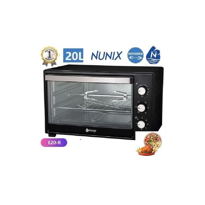 1 (50) Nunix 20 Litres Electric Rotisserie Oven - Image 1