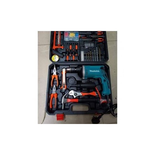 1 (59) Makita Accessories Electrician Tools Box With Electrictrical Drill - Image 1