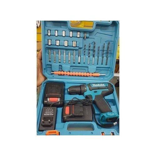 1 (61) Makita 26V Cordless 2 Battery Cordless Drill With LED Tool Set 2 - Image 1