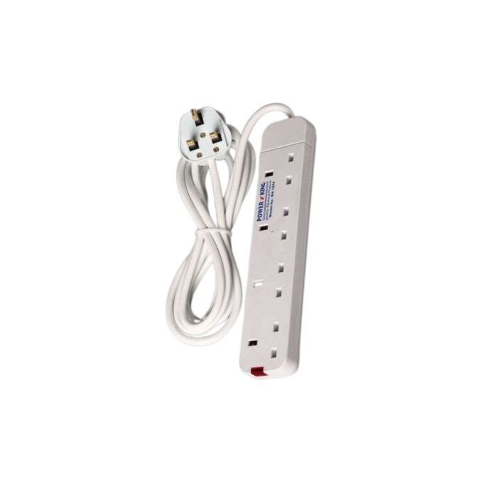 1 (69) Power King 4 Way Quality Extension Socket With A Long Cable - Image 1