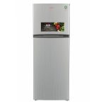 Vitron VNR269DS 269 Liters Double Door Fridge - Silver Hairline