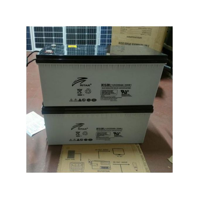 1 (96) Battery 200ah/20hr 2pc - Image 1