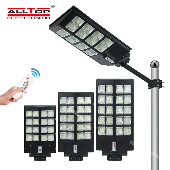 ALLTOP High Lumens Outdoor Waterproof 2000W Integrated All In One Solar Led Street Light - Image 1