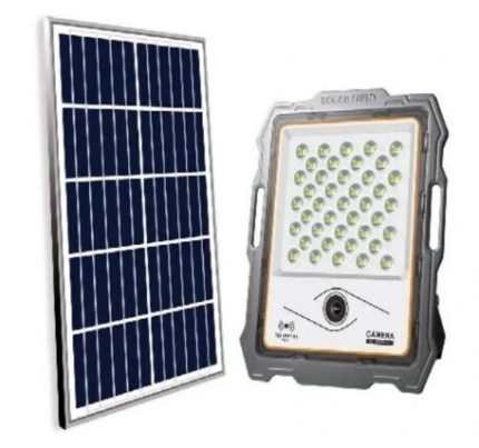100W Solar Camera Flood Light